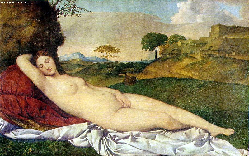 Venus dormida - Giorgione, Giorgio da Castelfranco