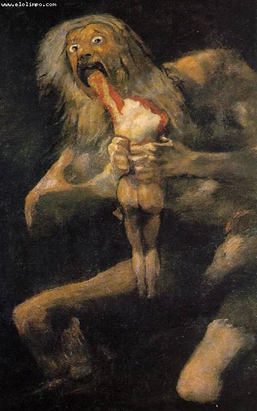 Saturno - Goya, Francisco