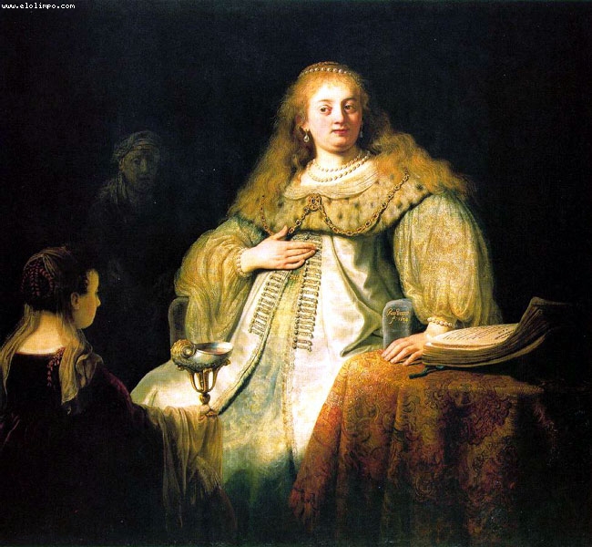Artemis - Rembrandt Van Rijn
