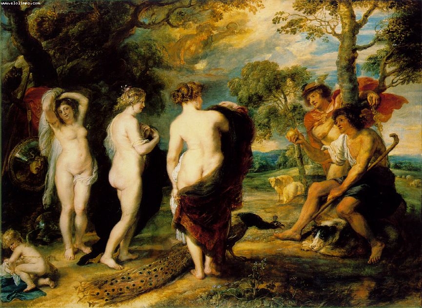 El juicio de Paris - Rubens, Peter Paul