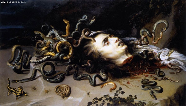 La cabeza de Medusa - Rubens, Peter Paul
